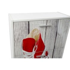 DKD Home Decor Stojalo za čevlje DKD Home Decor Slipper Wood (60 x 24 x 115 cm)