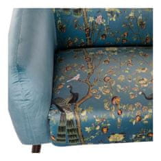 DKD Home Decor Kavč DKD Home Decor Poliester Kovinski pav (140 x 71 x 71 cm)
