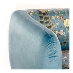 DKD Home Decor Kavč DKD Home Decor Poliester Kovinski pav (140 x 71 x 71 cm)