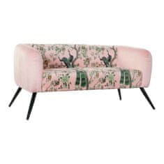 DKD Home Decor Kavč DKD Home Decor Poliester Kovinski pav (140 x 71 x 71 cm)