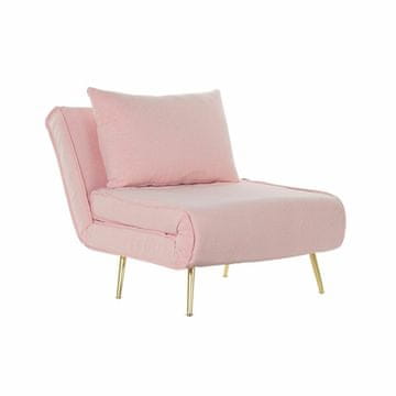 DKD Home Decor Sofabed DKD Home Decor 8424001799510 Multicolor Light Pink Metal Modern Scandi 90 x 90 x 84 cm