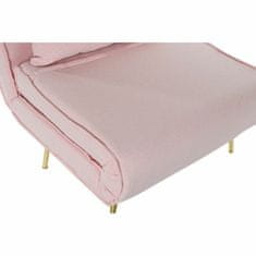 DKD Home Decor Sofabed DKD Home Decor 8424001799510 Multicolor Light Pink Metal Modern Scandi 90 x 90 x 84 cm