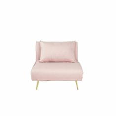 DKD Home Decor Sofabed DKD Home Decor 8424001799510 Multicolor Light Pink Metal Modern Scandi 90 x 90 x 84 cm