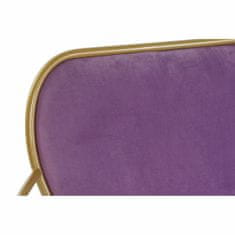 DKD Home Decor Kavč DKD Home Decor Poliester Kovina Moderna lila (129 x 60 x 84 cm)