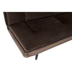 DKD Home Decor Sedežna garnitura DKD Home Decor Brown Multicolor Poliester Metal Vintage 180 x 88 x 83 cm