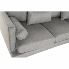 DKD Home Decor Kavč DKD Home Decor Siva poliester (195 x 85 x 85 cm)