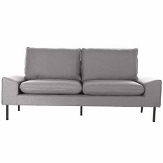 DKD Home Decor Kavč DKD Home Decor Grey Polyester Metal (200 x 84 x 84 cm)