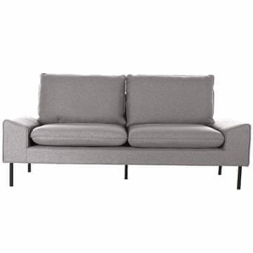 DKD Home Decor Kavč DKD Home Decor Grey Polyester Metal (200 x 84 x 84 cm)
