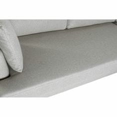 DKD Home Decor Sedežna garnitura DKD Home Decor Siva Poliester Kovina (240 x 160 x 85 cm)