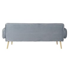 DKD Home Decor Kavč DKD Home Decor 200 x 85 x 80 cm Kovinski žamet Nebo modra Plastika Moderno
