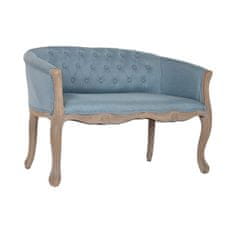 DKD Home Decor Kavč DKD Home Decor Modra Poliester Gumijasti les (107 x 61 x 71 cm)