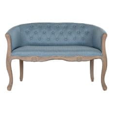 DKD Home Decor Kavč DKD Home Decor Modra Poliester Gumijasti les (107 x 61 x 71 cm)