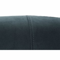 DKD Home Decor 2-sedežna zofa DKD Home Decor 146 x 72 x 82 cm Scandi Naravna turkizna Žamet Gumijasti les Plastika Moderno