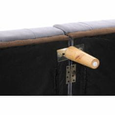 DKD Home Decor Sedežna garnitura DKD Home Decor Siva Poliester Les Plastika Sodobna Scandi 190 x 75 x 75 cm