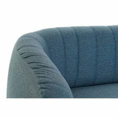 DKD Home Decor Kavč DKD Home Decor Penasta modra zlata kovinska les 129 x 75 x 73 cm