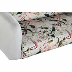 DKD Home Decor Kavč DKD Home Decor Črna bež kovina poliester Shabby Chic (140 x 71 x 71 cm)