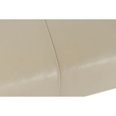 DKD Home Decor Sedežna garnitura DKD Home Decor Bež Kovina Poliester Gumijasti les (185 x 80 x 88 cm)