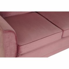DKD Home Decor Kavč DKD Home Decor 136 x 76 x 82 cm Roza Naravni les Šestdeseta leta