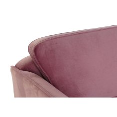 DKD Home Decor Kavč DKD Home Decor 136 x 76 x 82 cm Roza Naravni les Šestdeseta leta