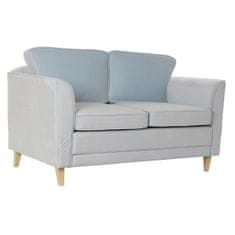 DKD Home Decor Kavč DKD Home Decor Blue Sky blue Wood Modern Sixties 136 x 76 x 82 cm