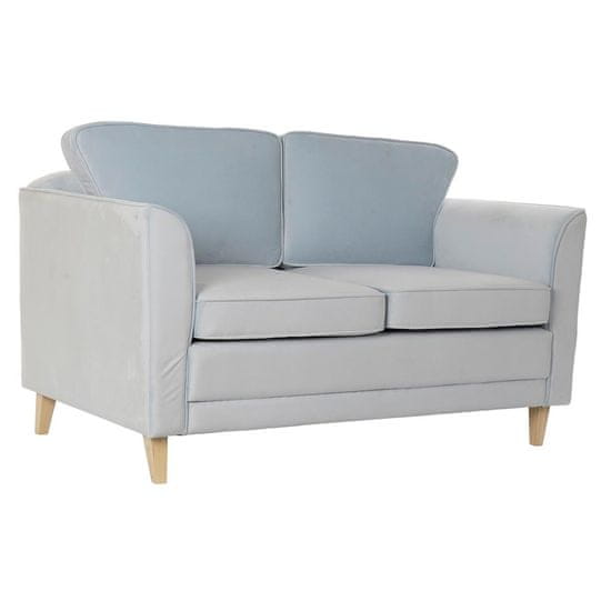 DKD Home Decor Kavč DKD Home Decor Blue Sky blue Wood Modern Sixties 136 x 76 x 82 cm
