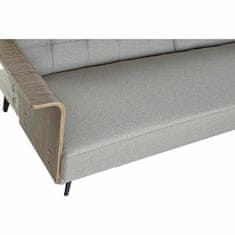 DKD Home Decor Sofa DKD Home Decor 203 x 87 x 81 cm Črna bež kovina rjava