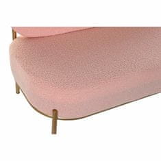 DKD Home Decor Kavč DKD Home Decor Pink Metal 120 x 61 x 79 cm