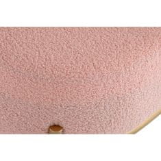 DKD Home Decor Kavč DKD Home Decor Pink Metal 120 x 61 x 79 cm