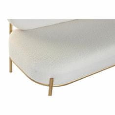 DKD Home Decor Sedežna garnitura DKD Home Decor Beige Golden Metal Modern 116 x 61 x 79 cm