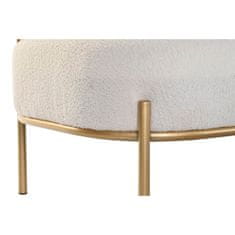 DKD Home Decor Sedežna garnitura DKD Home Decor Beige Golden Metal Modern 116 x 61 x 79 cm