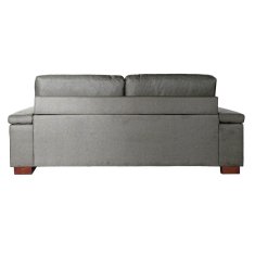 DKD Home Decor Kavč DKD Home Decor Poliester Linen Loft Dark Grey (210 x 84 x 84 cm)