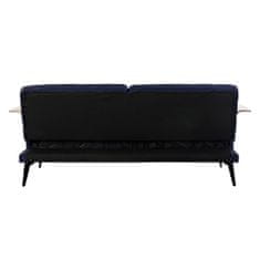DKD Home Decor Sofabed DKD Home Decor Modra rjava črna kovinska moderna urbana 203 x 87 x 81 cm