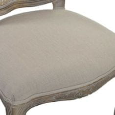 DKD Home Decor Jedilni stol DKD Home Decor Brown Grey Multicolor 53 x 49 x 95 cm
