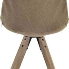 DKD Home Decor Jedilni stol DKD Home Decor Brown Multicolor 47 x 55 x 85 cm