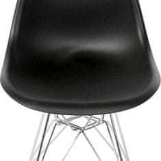 DKD Home Decor Jedilni stol DKD Home Decor Kovina Polipropilen (PP) (46 x 52 x 82 cm)