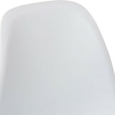 DKD Home Decor Jedilni stol DKD Home Decor Bela (46 x 52 x 82 cm)