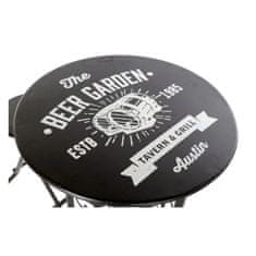 DKD Home Decor Garnitura mize z 2 stoloma DKD Home Decor Beer Garden Metal (3 kosi)