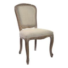 DKD Home Decor Stol DKD Home Decor 53 x 49 x 96 cm siva les rjava
