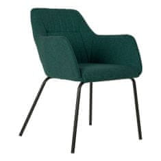 DKD Home Decor Stol DKD Home Decor Kovina Poliester (59,5 x 60,5 x 78 cm)