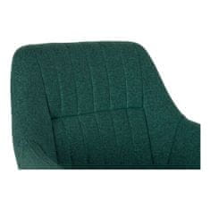 DKD Home Decor Stol DKD Home Decor Kovina Poliester (59,5 x 60,5 x 78 cm)