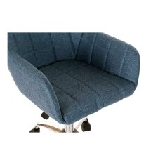 DKD Home Decor Stol DKD Home Decor Blue Multicolor Silver 52 x 60 x 79 cm