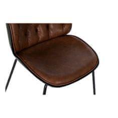 DKD Home Decor Stol DKD Home Decor Brown Black Multicolor 54,5 x 54 x 86 cm
