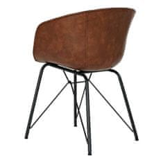 DKD Home Decor Stol DKD Home Decor Brown Black Multicolor 59 x 54 x 79 cm