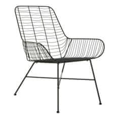 DKD Home Decor Stol DKD Home Decor 8424001821396 64 x 64 x 79 cm Črna kovina