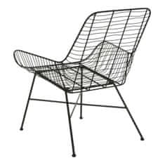 DKD Home Decor Stol DKD Home Decor 8424001821396 64 x 64 x 79 cm Črna kovina