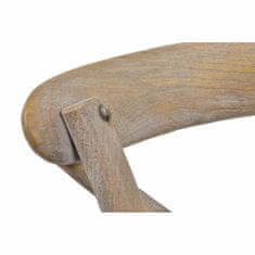 DKD Home Decor Stol DKD Home Decor Bež Naravni gumijasti les 44 x 42 x 88 cm