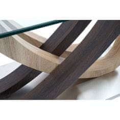 DKD Home Decor Jedilna miza DKD Home Decor Kristal Iz nerjavečega jekla MDF Les (180 x 90 x 76 cm)