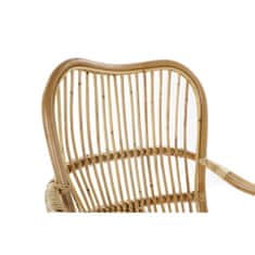 DKD Home Decor Gugalni stol DKD Home Decor Brown Multicolor Natural Rattan 62 x 94 x 93 cm