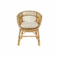 DKD Home Decor Vrtni stol DKD Home Decor 8424001750108 White Multicolor Natural 64 x 70 x 85 cm 62 x 65 x 85 cm