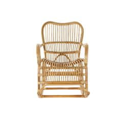 DKD Home Decor Gugalni stol DKD Home Decor Brown Multicolor Natural Rattan 62 x 94 x 93 cm